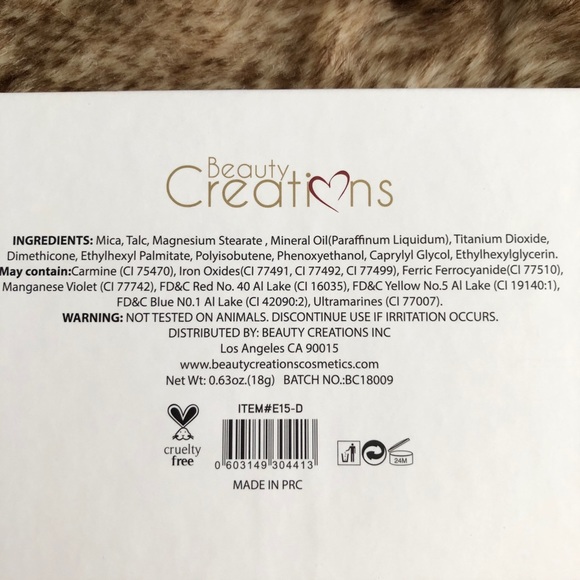 Esmeralda II 15 color eyeshadow palette - new - Picture 4 of 4